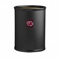 Collegiate Logo Oval Metal Fire Retardant 13 Qt. Wastebasket - South Carolina